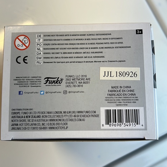 Funko Pop! Fin Du Chomp 12 Funko Shop Exclusive Protector Funko 20th Anniversary - Picture 6 of 8